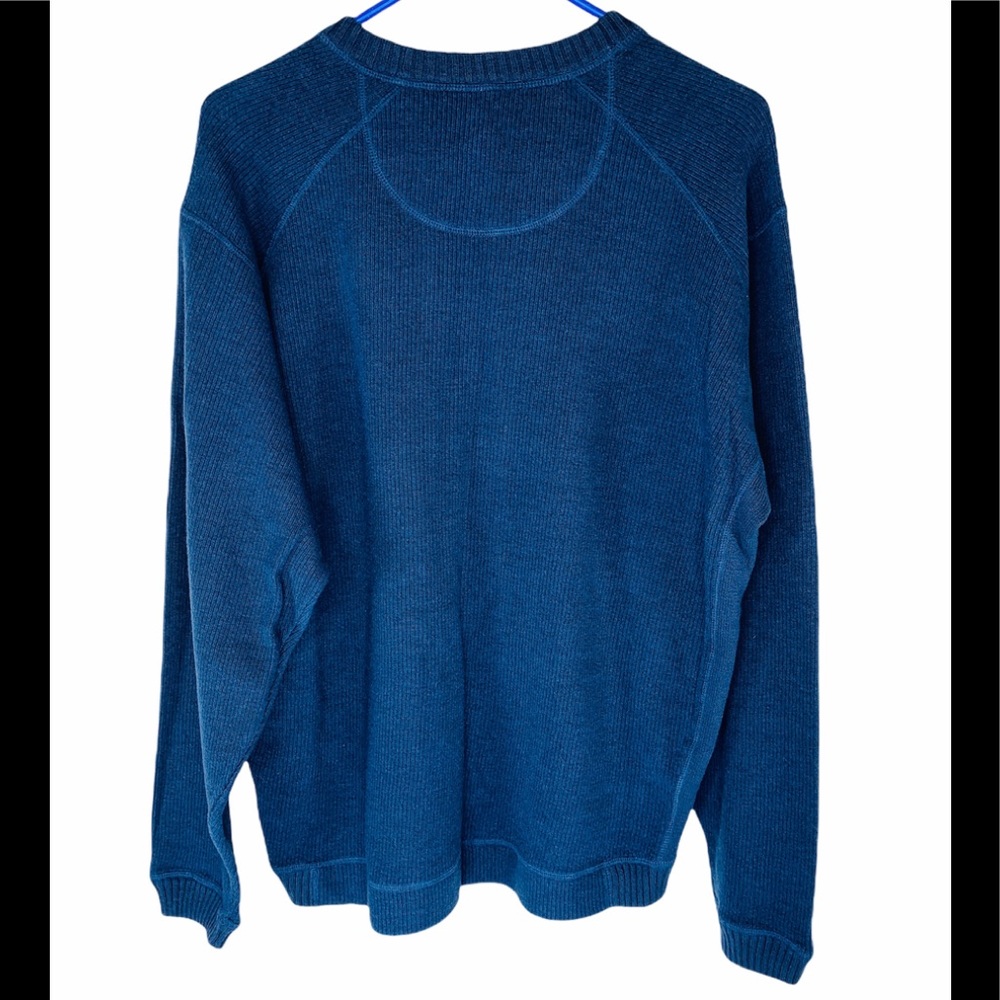 Tommy Bahama Men’s XL Long Sleeve Sweater Blue - Picture 2 of 9